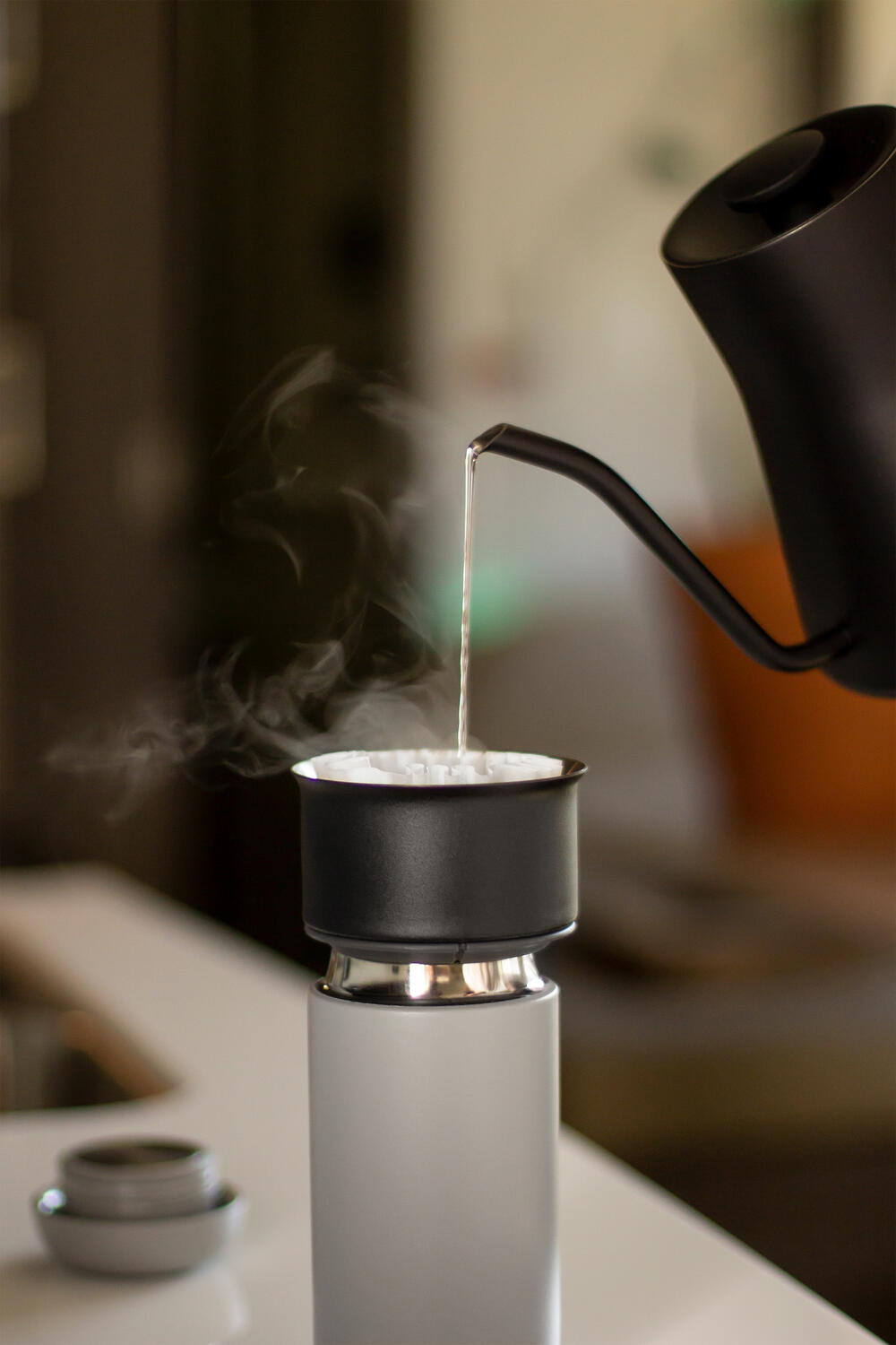 Stagg Dripper dobbeltvægget tragt, X - Matte black